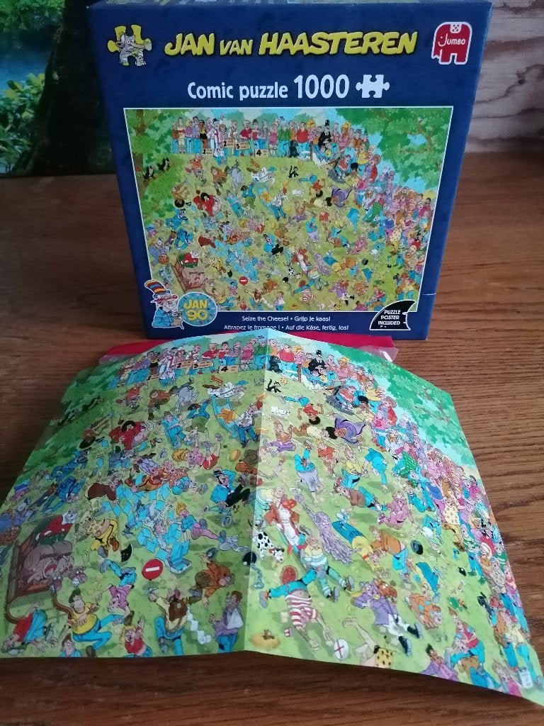 Puzzel, Ophalen, 500 t/m 1500 stukjes, Zo goed als nieuw, Legpuzzel