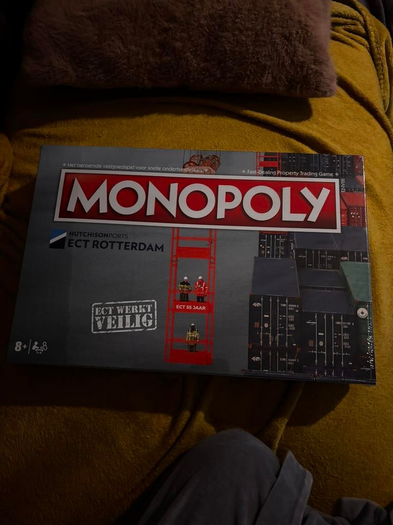 55 jaar ECT Rotterdam monopoly nieuw, Ophalen of Verzenden, Zo goed als nieuw