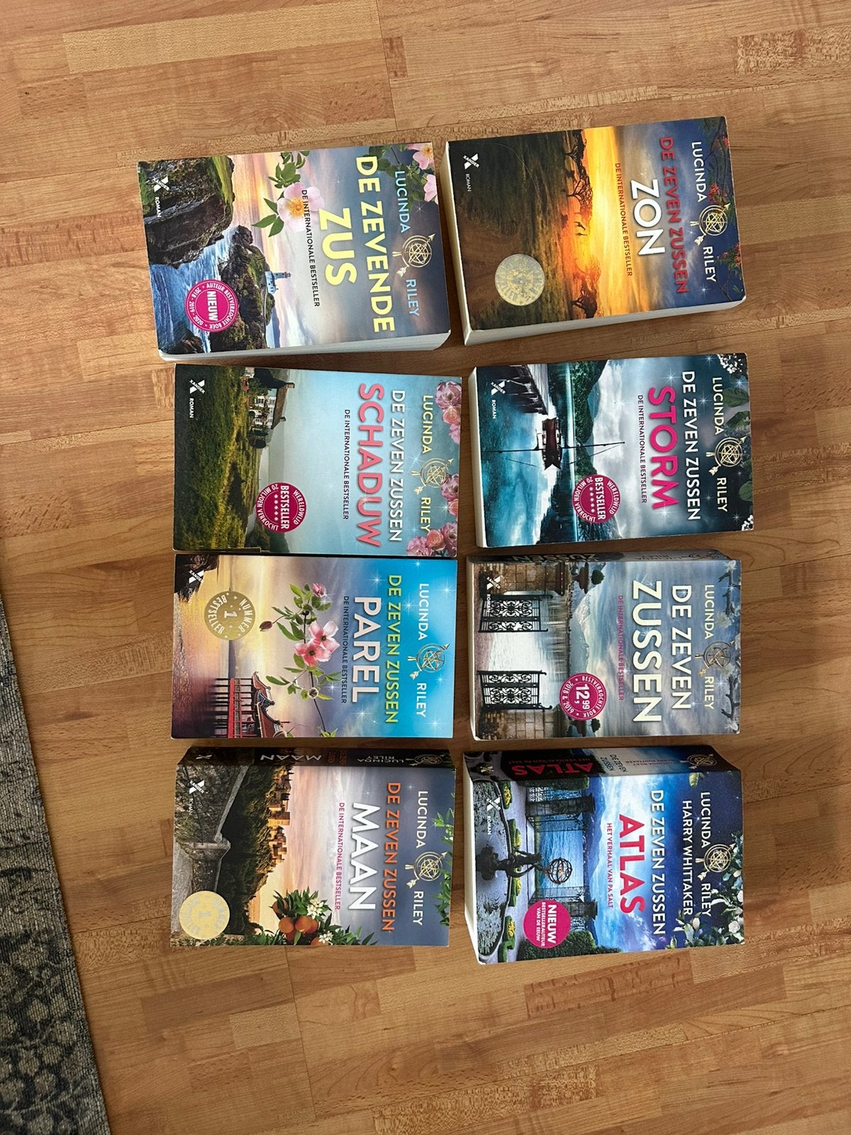Zeven zussen serie, Ophalen, Gelezen