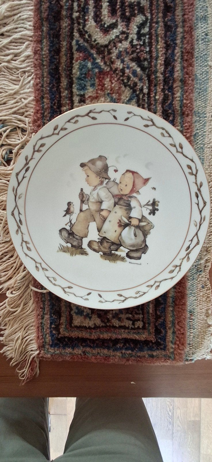 Hummel bord, Ophalen