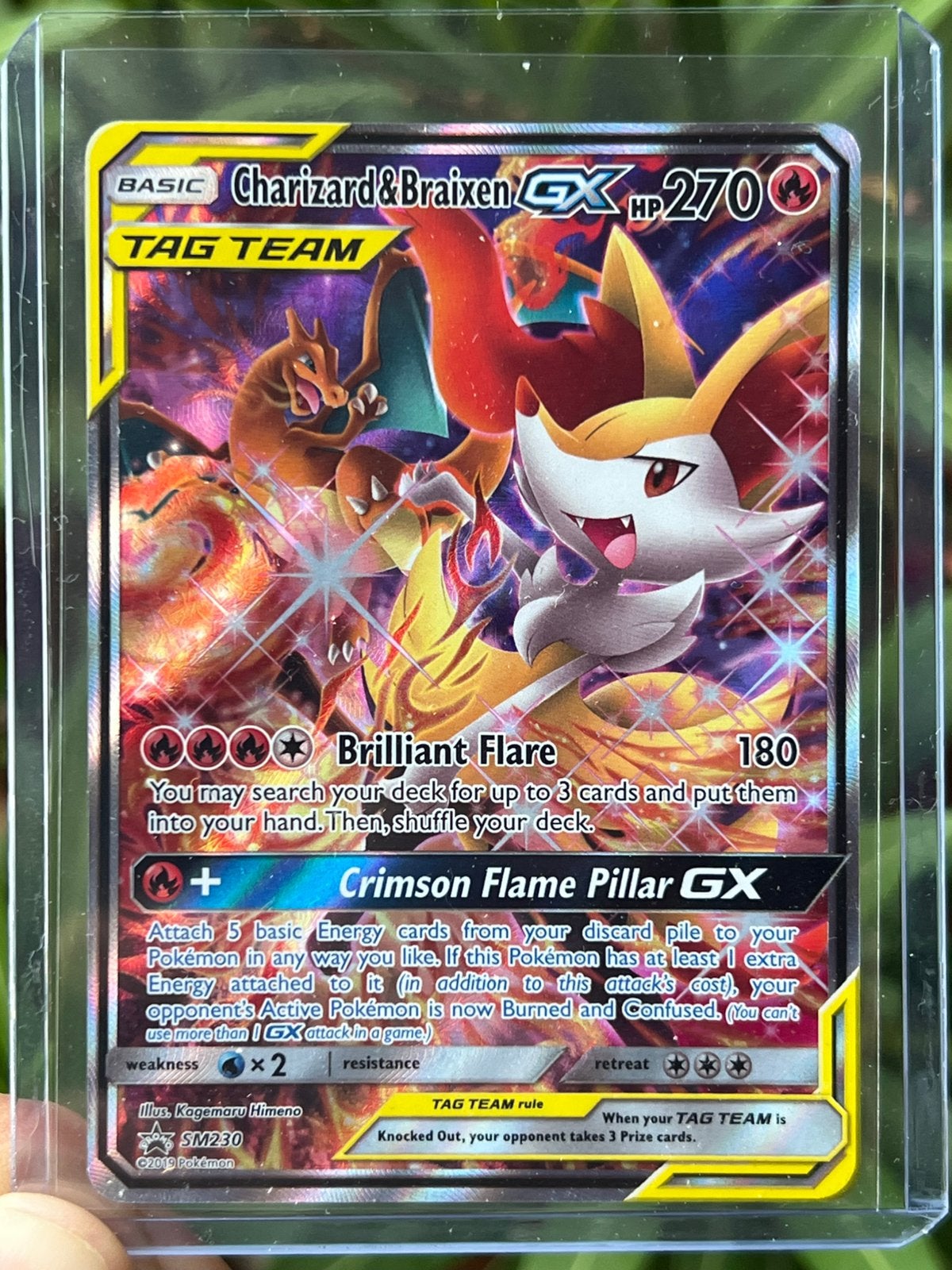 Charizard and Braixen TAG TEAM, Ophalen of Verzenden, Zo goed als nieuw