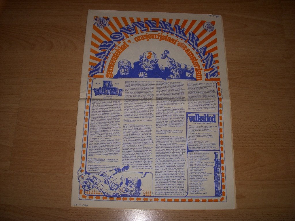 Kabouterkrant, Kabouter Partij 1970, Boeken, Maatschappij en Samenleving, Ophalen of Verzenden, Zo goed als nieuw, Nederland