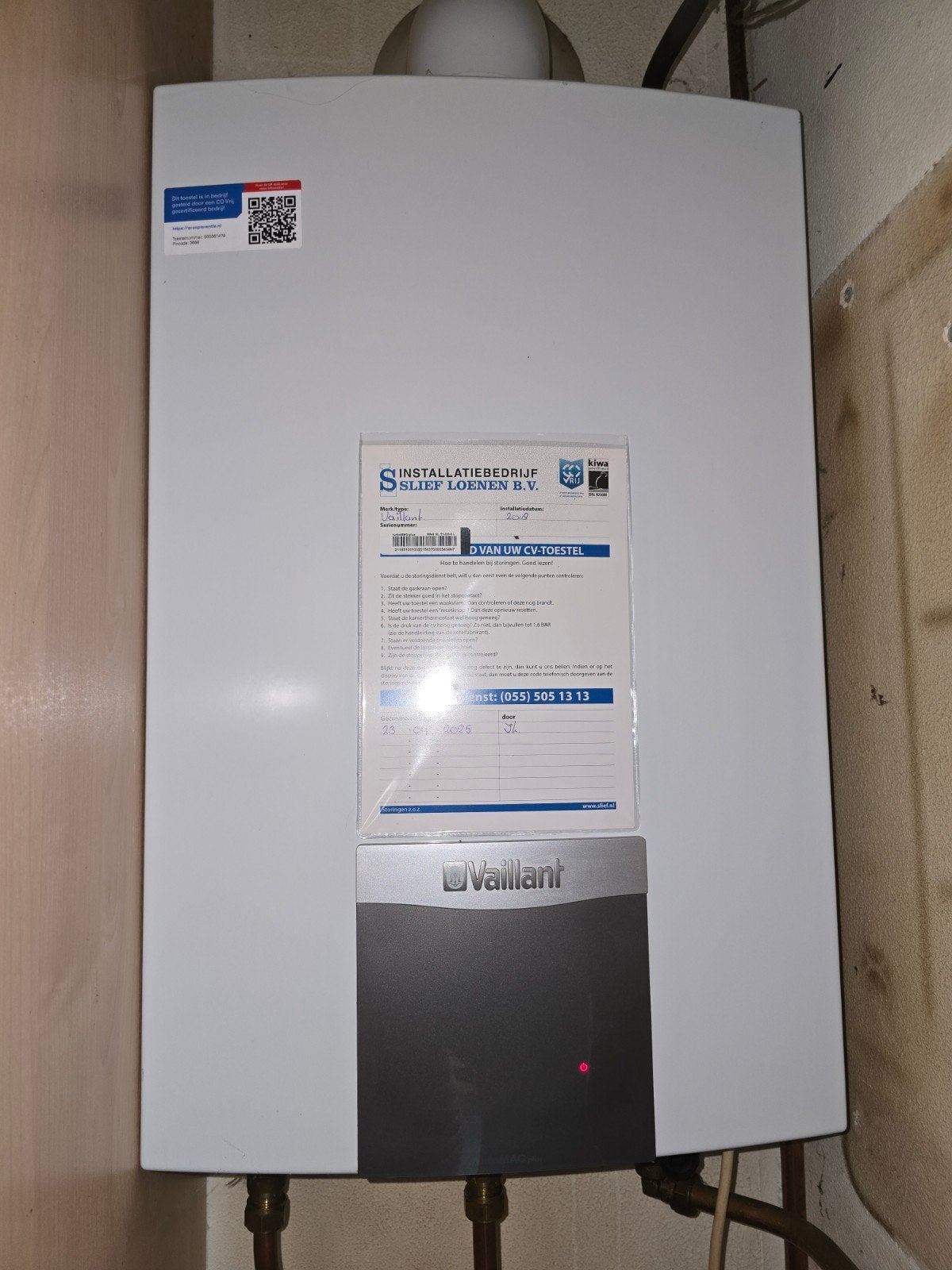 Vaillant turboMAG plus (MAG NL 11-2/0-5 L) – Betrouwbare gas, Doe-het-zelf en Verbouw, Minder dan 20 liter, Ophalen of Verzenden
