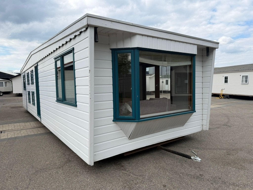 Saricar Chalet 11.50 x 3.70 m 3 Slp Winterhard, Caravans en Kamperen, Stacaravans