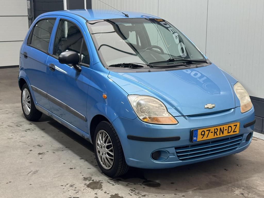 Chevrolet Matiz 1.0 Style, Stof, Elektrische ramen, Origineel Nederlands, Bedrijf