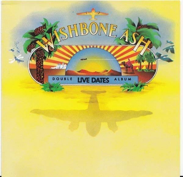 2 CD's: Wishbone Ash – Live Dates (ZGAN), Ophalen of Verzenden, Zo goed als nieuw, Poprock