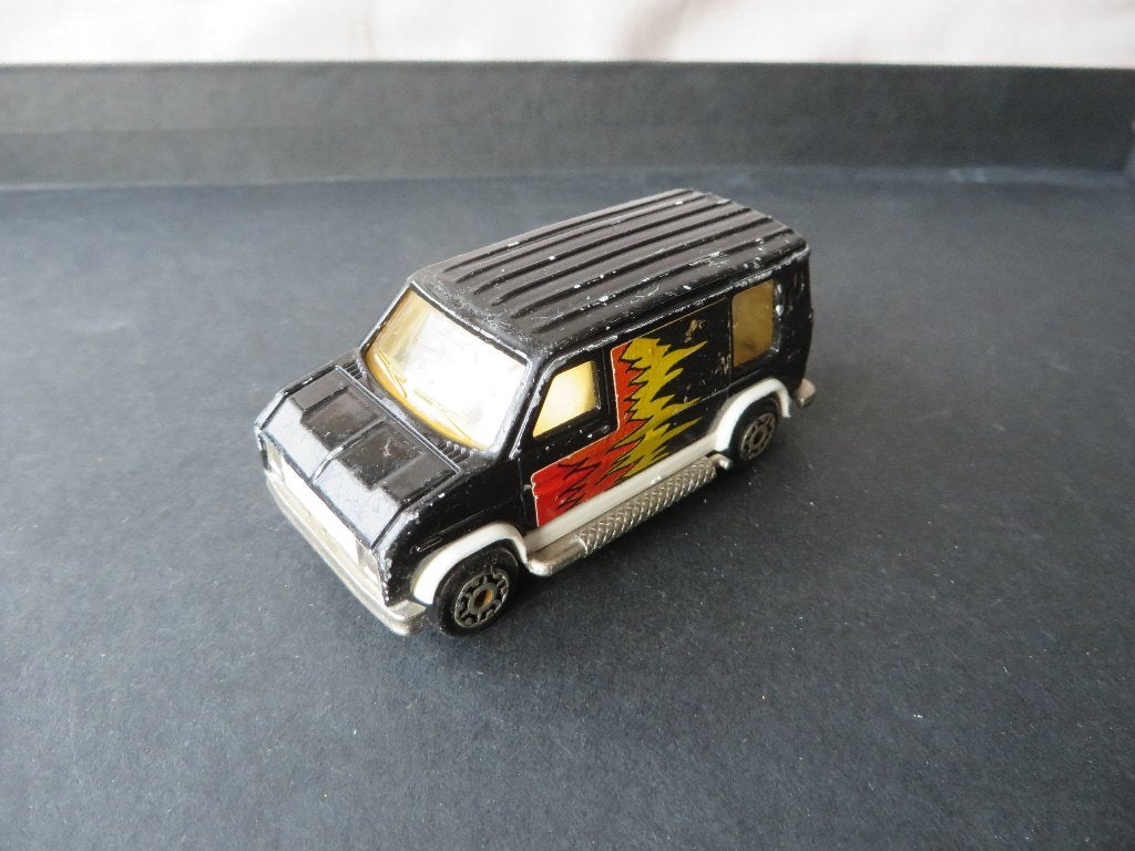 Majorette Fourgon Zwart, Ophalen of Verzenden, Gebruikt, Auto