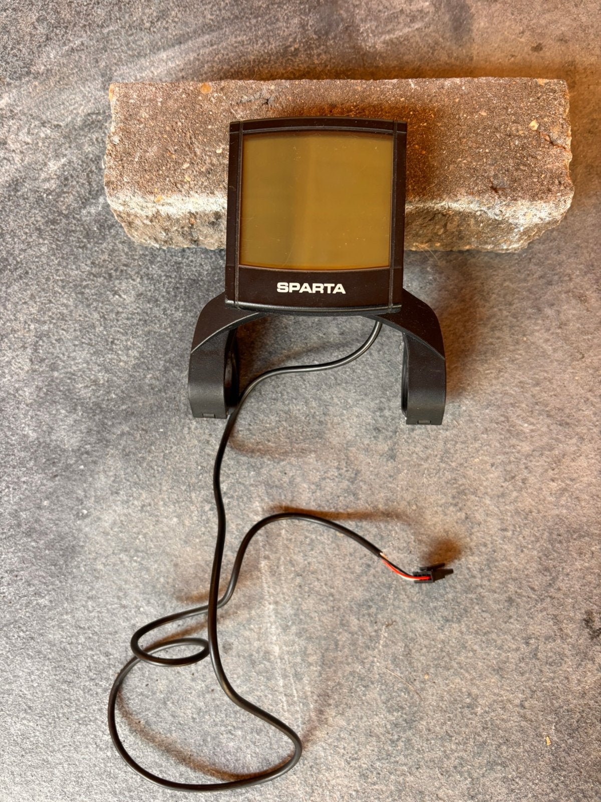 Sparta fietscomputer met houder, Ophalen, Zo goed als nieuw