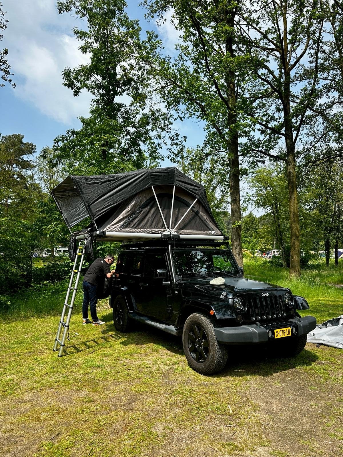 Sheepy Yuna 160 daktent, Caravans en Kamperen, Ophalen, Gebruikt, Tot en met 3
