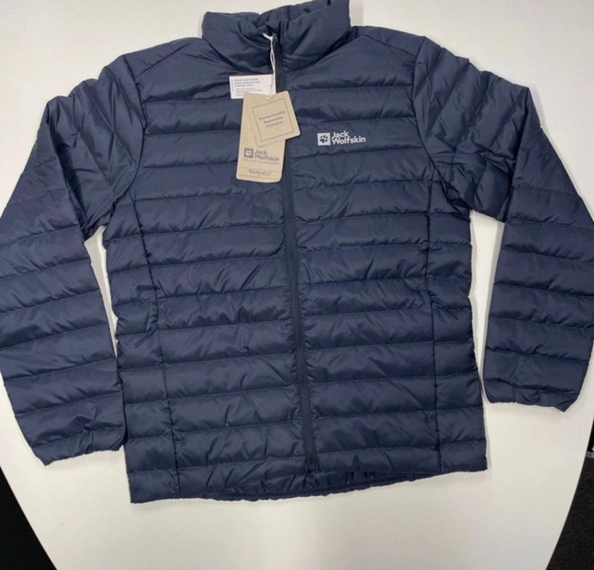 Jack Wolfskin Pack & Go Down Jkt M - Night Blue (Maat M), Ophalen of Verzenden, Nieuw, Maat 48/50 (M), Blauw