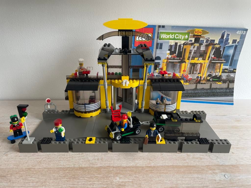 Lego set 4513 centraal station World City, Ophalen of Verzenden, Zo goed als nieuw