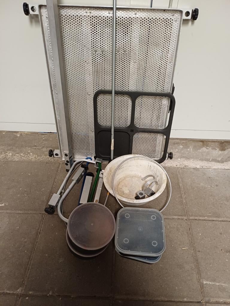 Visplateau, voerbakjes en toebehoren voor vaste stok/feeder, Ophalen of Verzenden