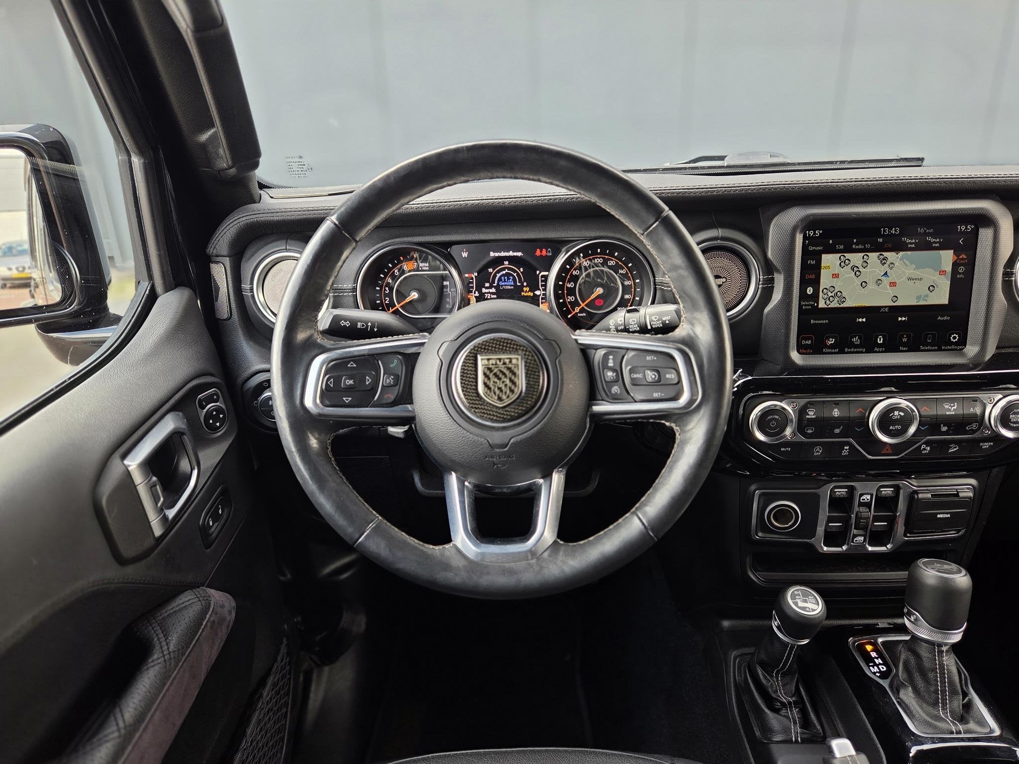 Jeep Wrangler BRUTE 2.0T Sahara | BRUTE | Cabrio | Adaptive, Auto's, Jeep, Automaat, Stof, 4 cilinders, Cabriolet