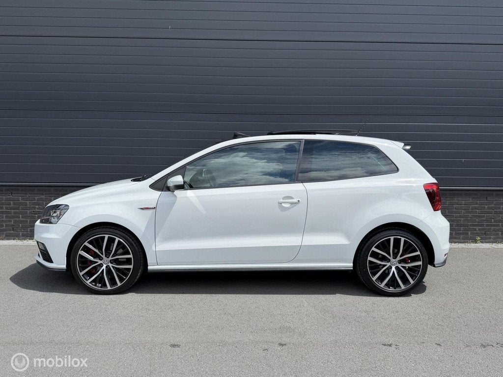 Volkswagen Polo 1.8 TSI GTI PANO*CLIMA*STOELVERW*PDC*FULLED!, Voorwielaandrijving, Huisgarantie, Met garantie (alle), Wit