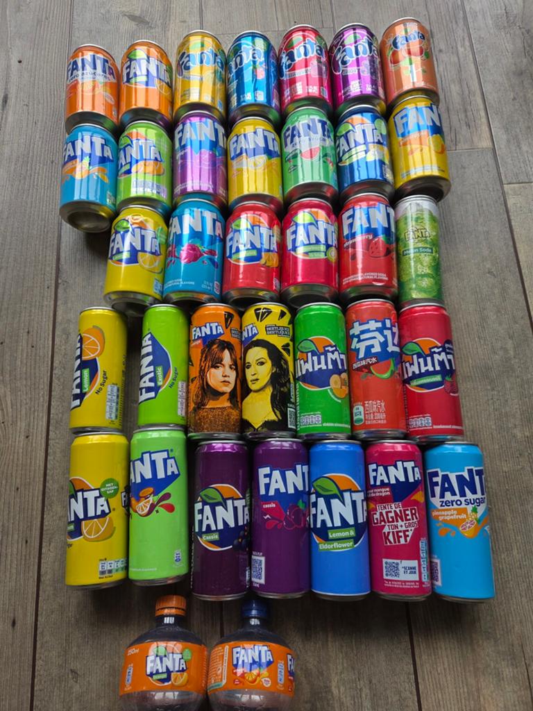 Fanta blikjes verzameling - welke heb je nog niet?, Ophalen of Verzenden, Gebruikt, Overige