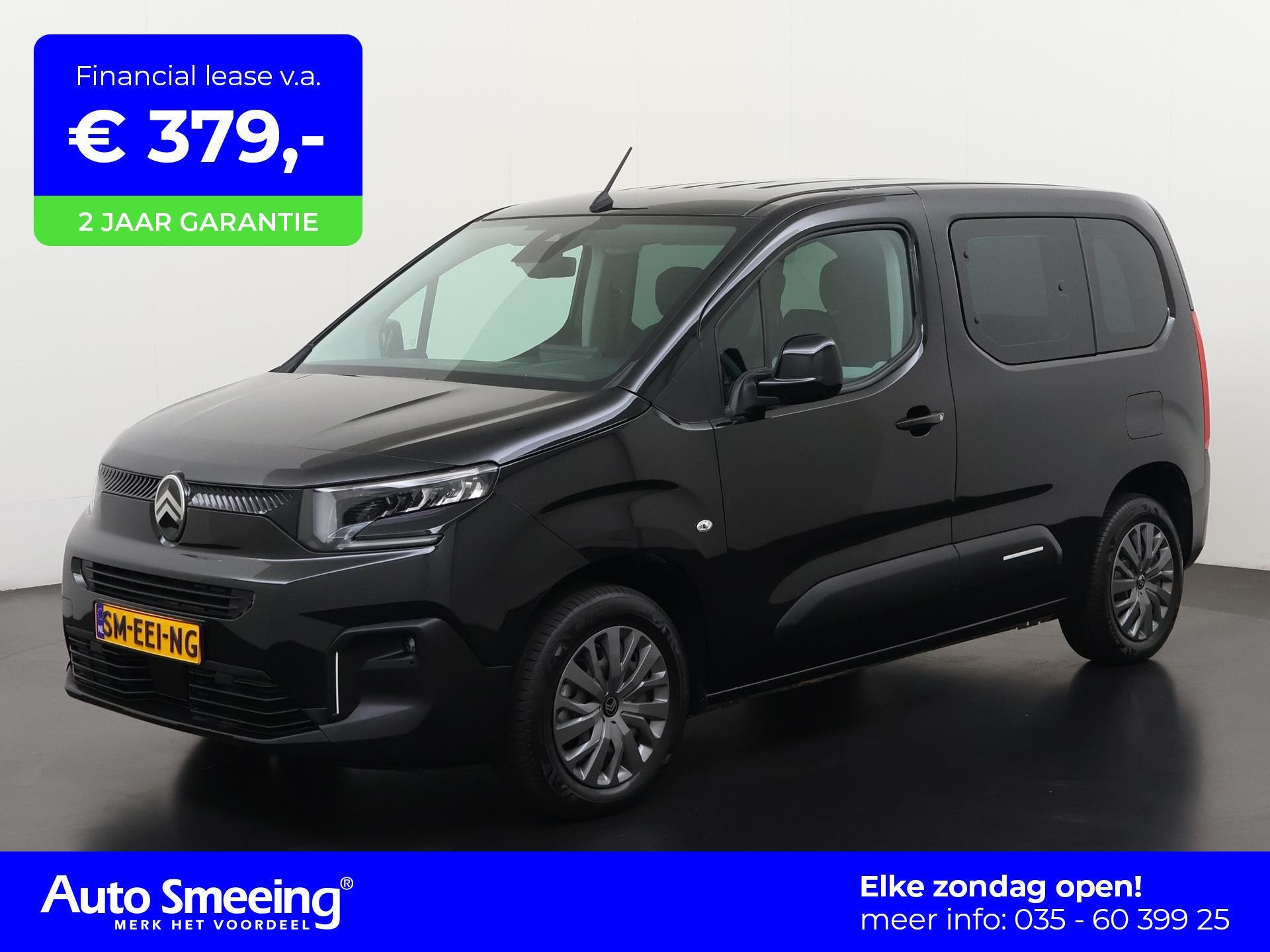 Citroen ë-Berlingo Feel 50 kWh Facelift | 3 Fase | Carplay, Auto's, Citroën, 12 maanden, Gebruikt, 1639 kg, MPV
