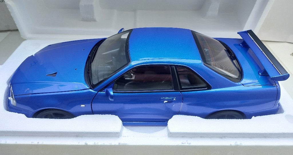 KK-Scale 1:12 Nissan Skyline GT-R R34 V-Spec II OEM velgen, Ophalen of Verzenden, Nieuw, 1:9 t/m 1:12, Auto