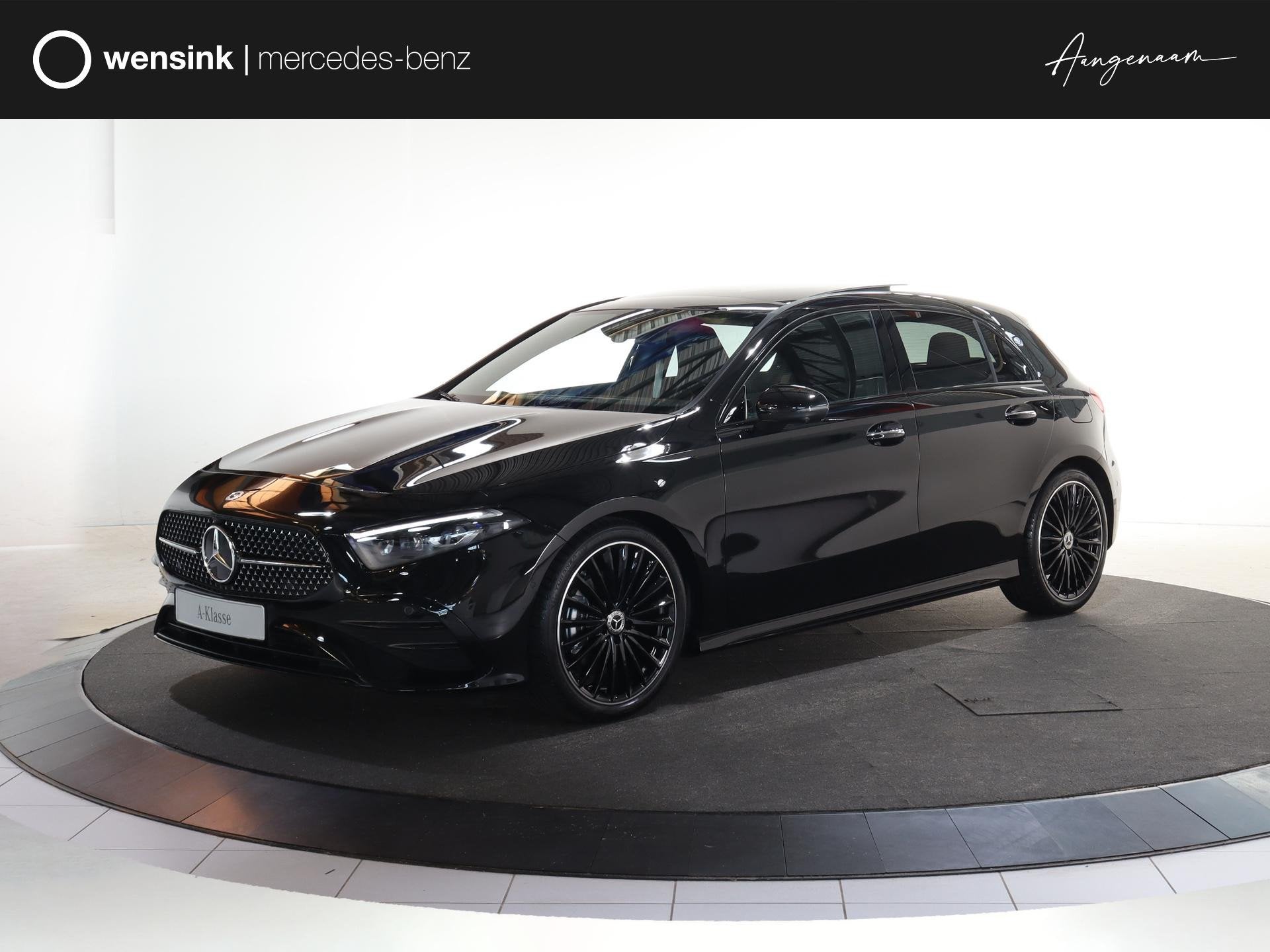 Mercedes-Benz A-klasse 180 Business Solution AMG | AMG Line, Auto's, Dealer onderhouden, 136 pk, Gebruikt, 4 cilinders