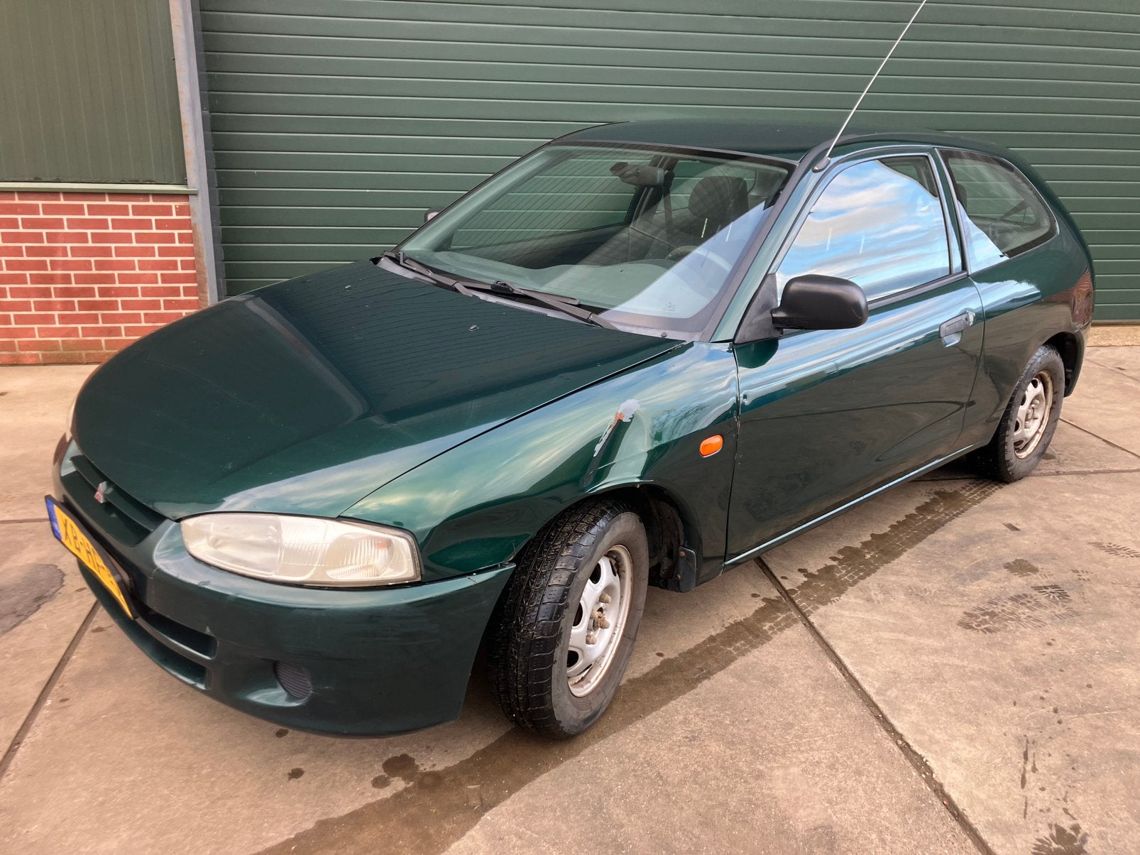 Mitsubishi Colt 1.3 GLI 1998 Groen, Auto's, Voorwielaandrijving, 1299 cc, 74 pk, 31 €/maand