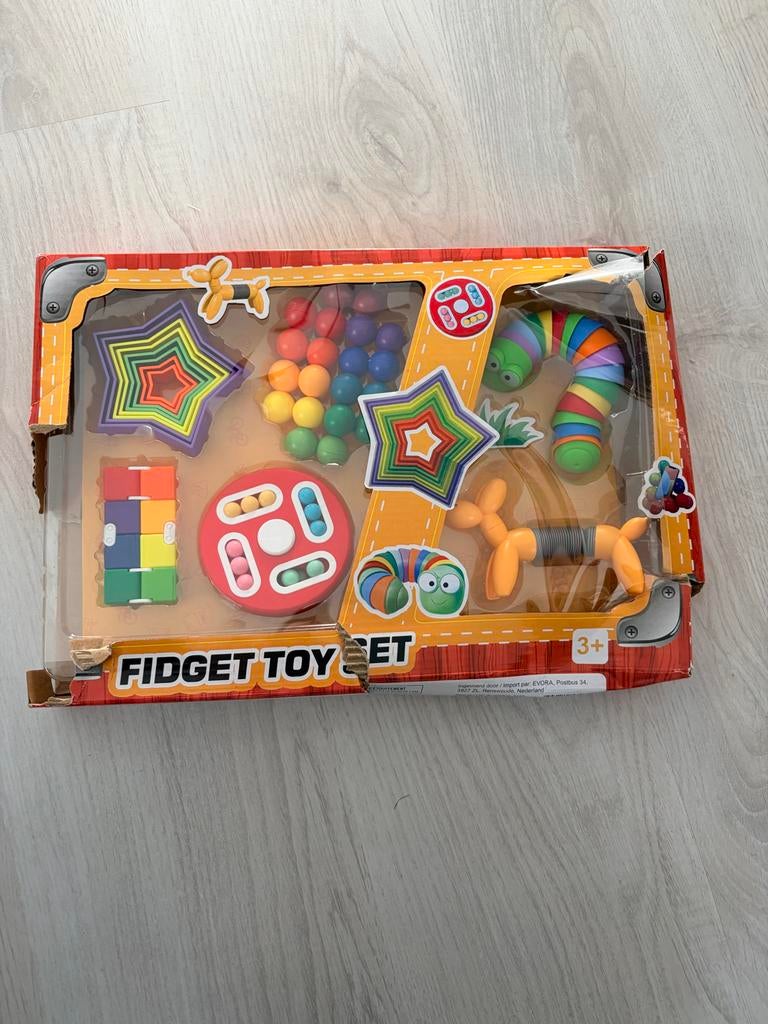 Fidget Toy Set - Stressvermindering en Plezier, Ophalen of Verzenden, Zo goed als nieuw, Jongen of Meisje