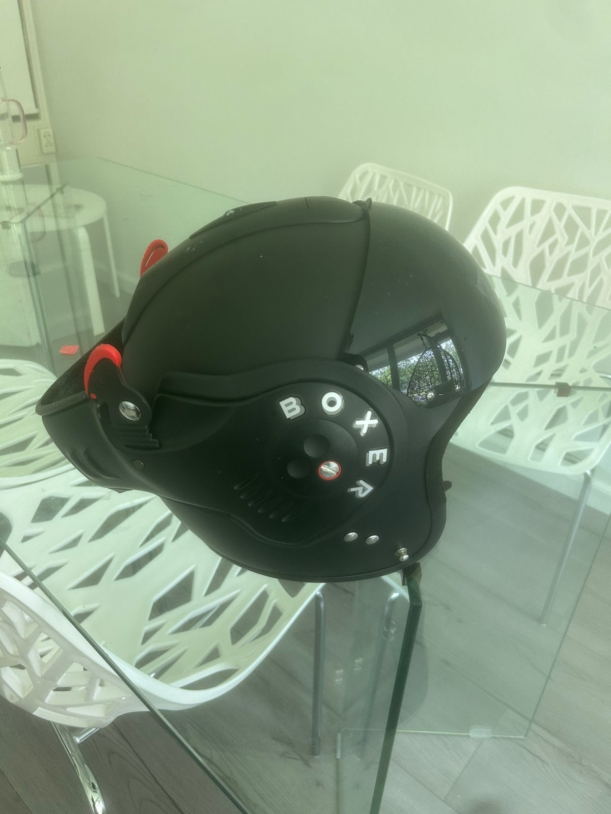 Roof boxer helm xl, Fietsen en Brommers, Ophalen of Verzenden, Zo goed als nieuw, Extra large of groter