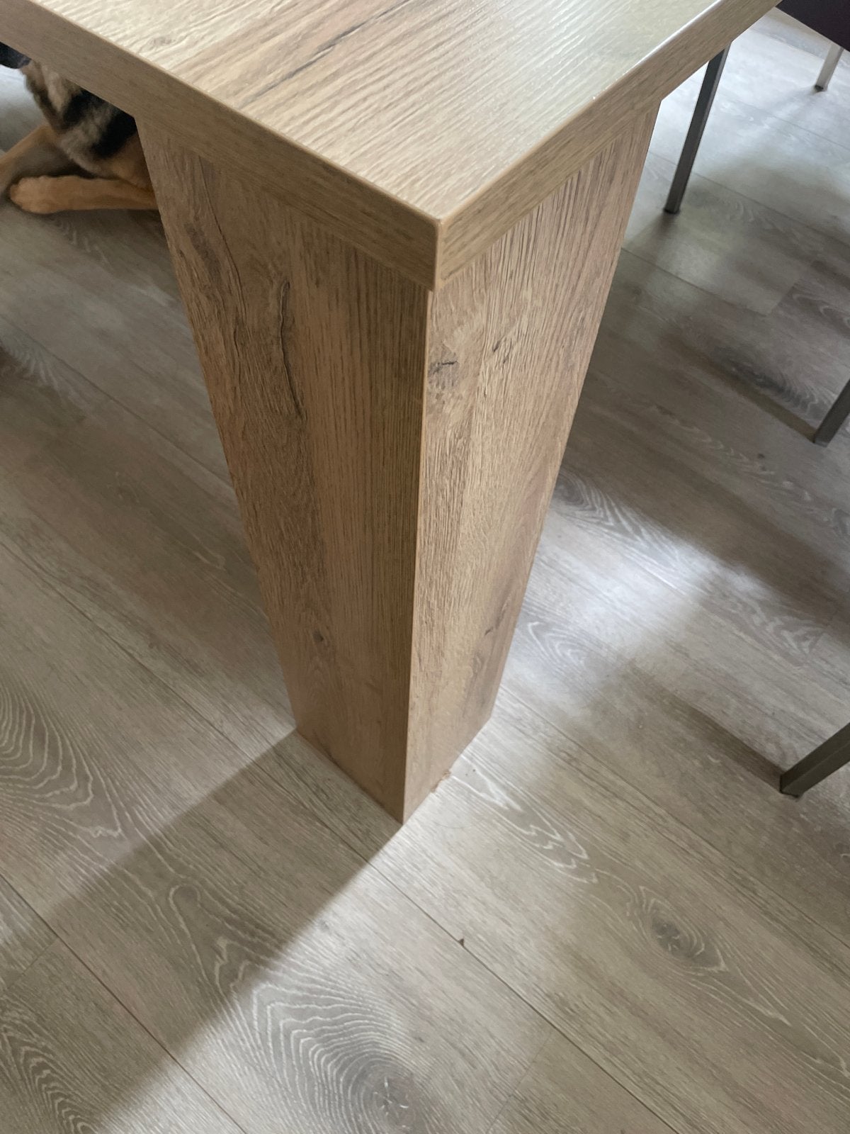 Eettafel 180x95x76cm (lxbxh), Huis en Inrichting, Tafels | Eettafels, Ophalen, 100 tot 150 cm, Eikenhout, 50 tot 100 cm