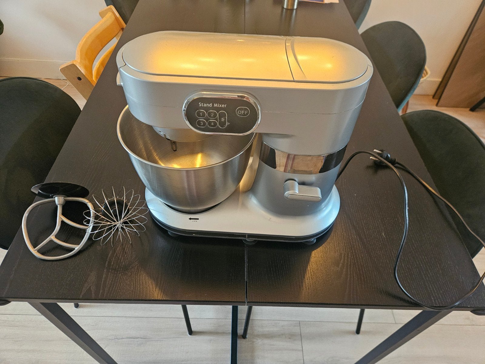Tomado Standmixer - Zilver, Ophalen, Gebruikt, Vaatwasserbestendig, 3 snelheden of meer
