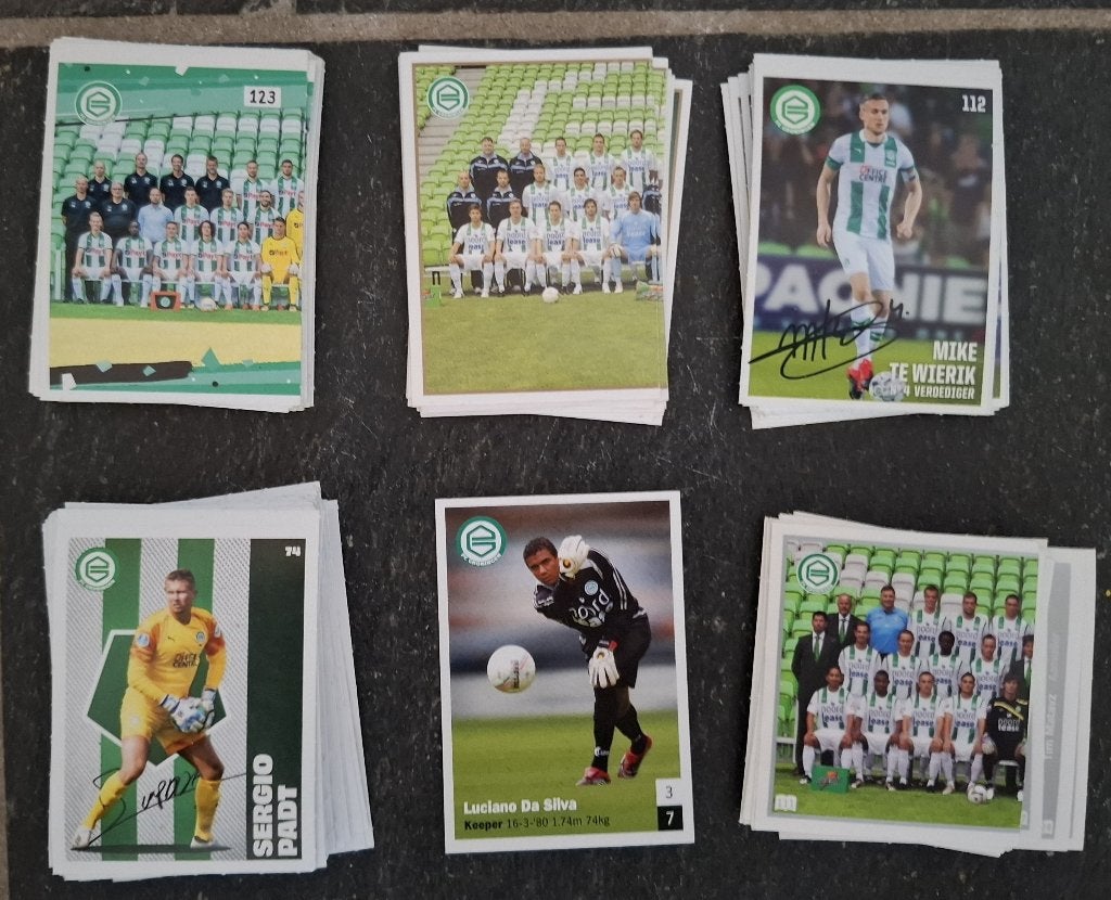 FC Groningen stickers, Ophalen of Verzenden, Zo goed als nieuw, Overige binnenlandse clubs, Poster, Plaatje of Sticker