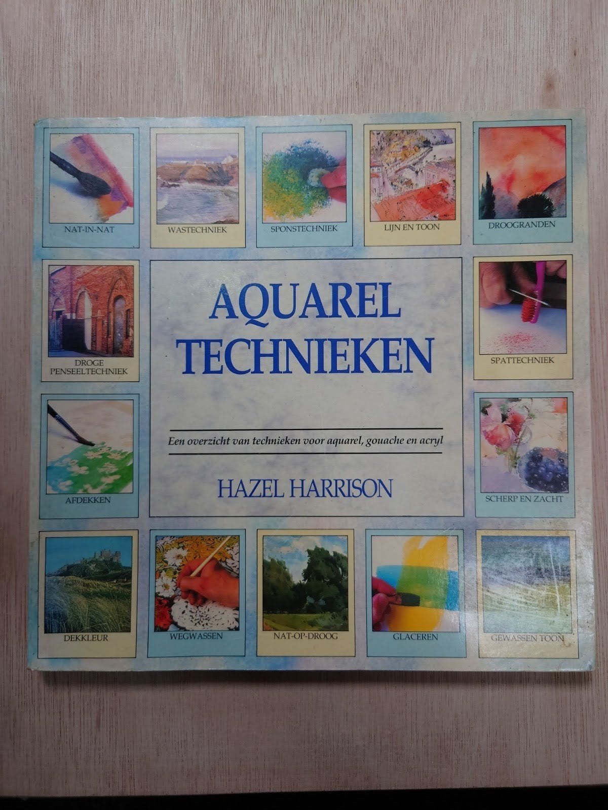 Aquarel Technieken - Hazel Harrison, Boeken, Ophalen of Verzenden, Gelezen, Overige onderwerpen, Hazel Harrison