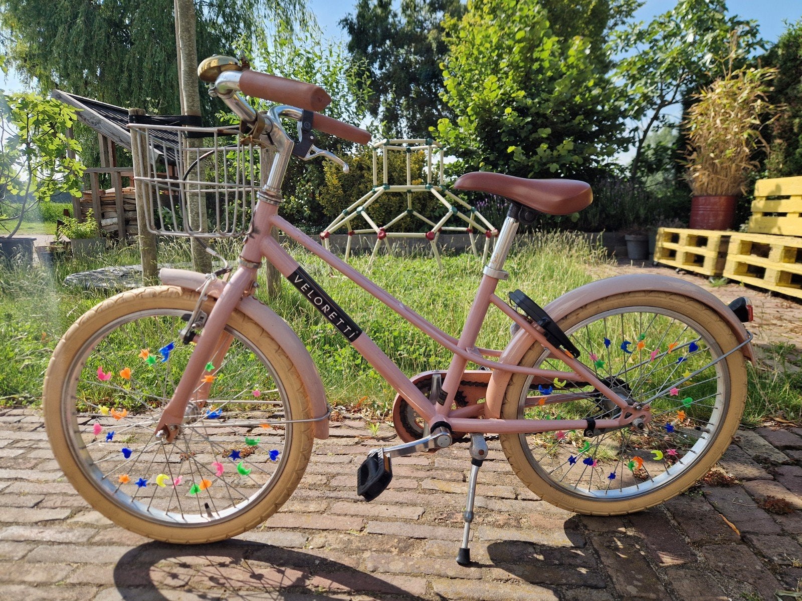 Veloretti Kinderfiets Junior Roze - 20 inch, Ophalen, Gebruikt, 20 inch of meer