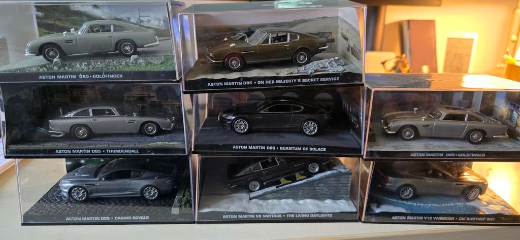 James Bond Auto Collectie - Diverse Modellen, Ophalen of Verzenden, Zo goed als nieuw, Auto, Overige merken