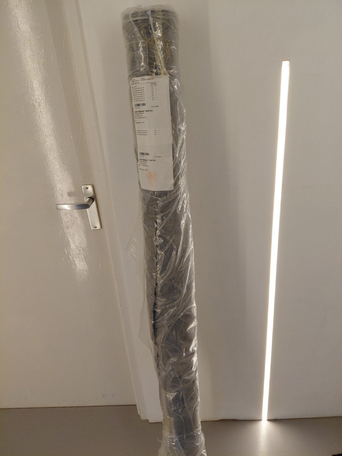 Gordijnstof, licht grijs, Ophalen, Nieuw, 140 cm, Gordijn
