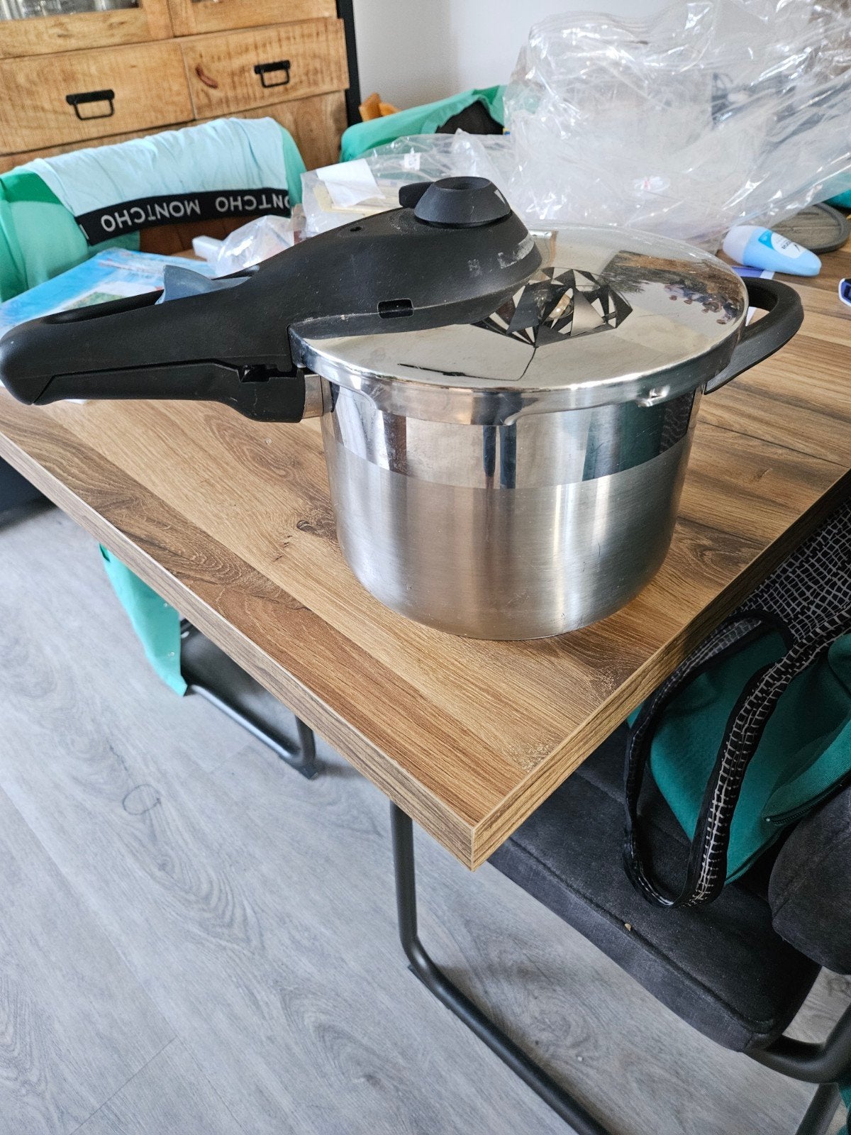 bk snelkookpan, Ophalen, Gebruikt, Rvs