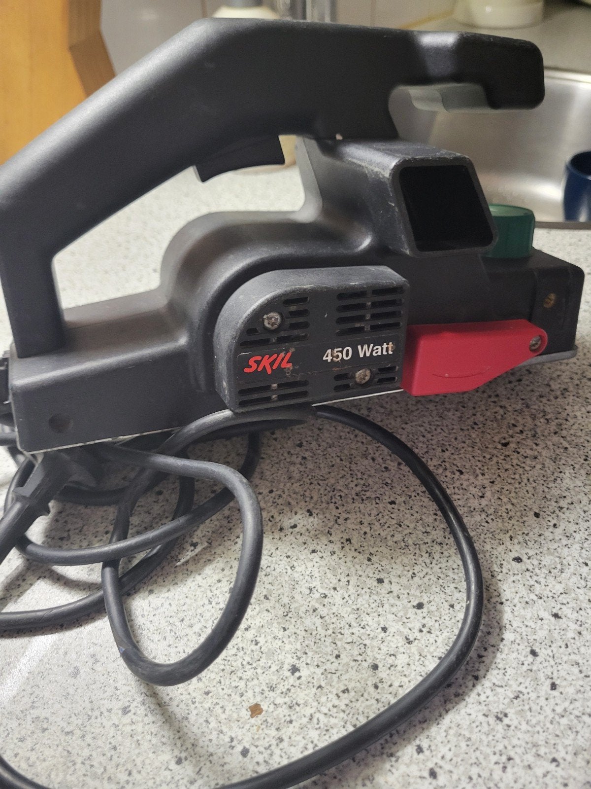 SKIL 450 Watt elektrische schaaf - Zo goed als nieuw, Ophalen of Verzenden, Zo goed als nieuw, Overige typen, Overige merken