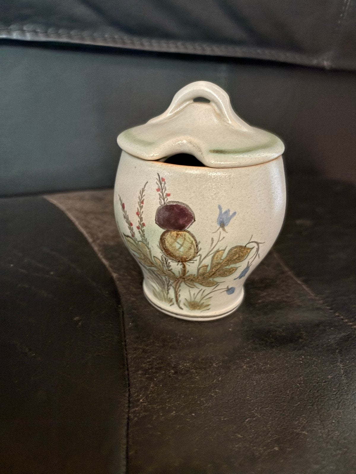 Vintage Buchan Portobello Stoneware Honingpot Distel, Ophalen of Verzenden