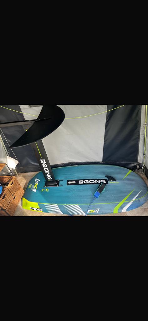 Gong foil board 130 liter Lance 5.8 zonder mast en vleugel, Watersport en Boten, Wingsurfen, Ophalen, Gebruikt, Wingsurf-board