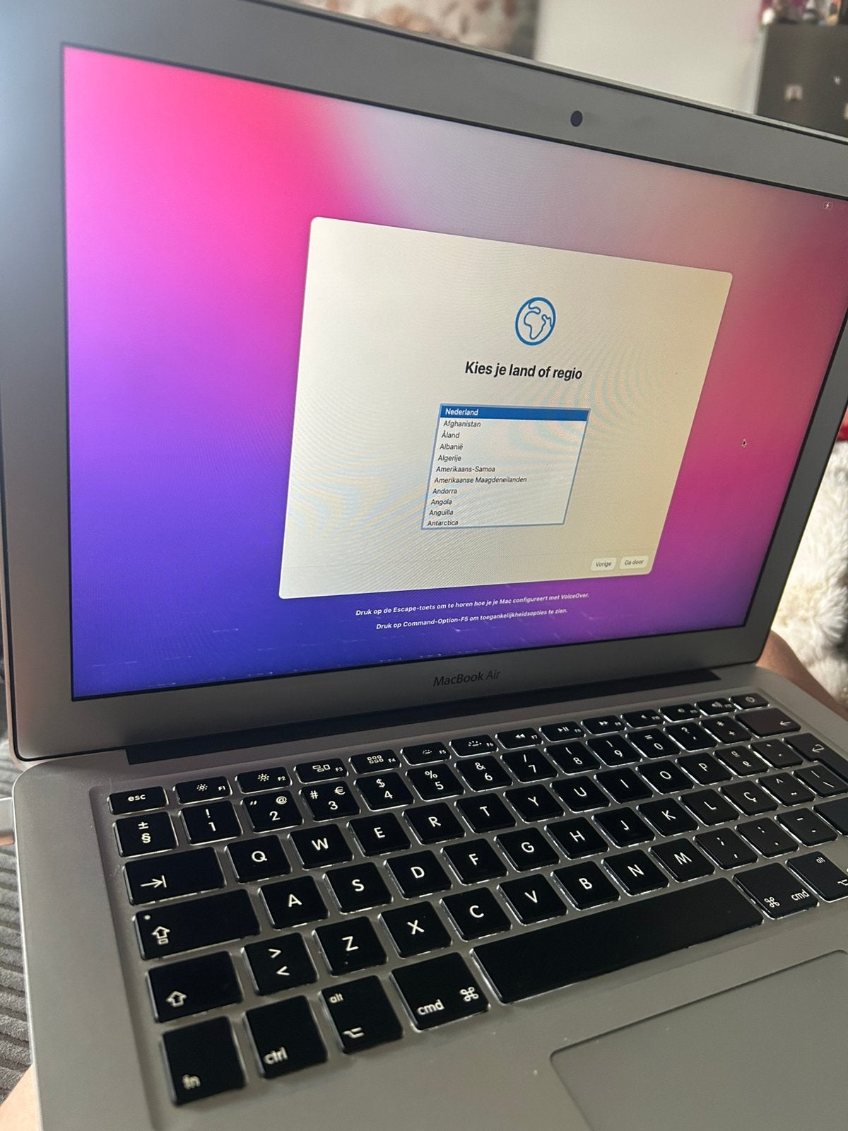 Oudere macbook air 13 inch, Computers en Software, Gebruikt, 13 inch, Minder dan 2 Ghz, Ophalen of Verzenden