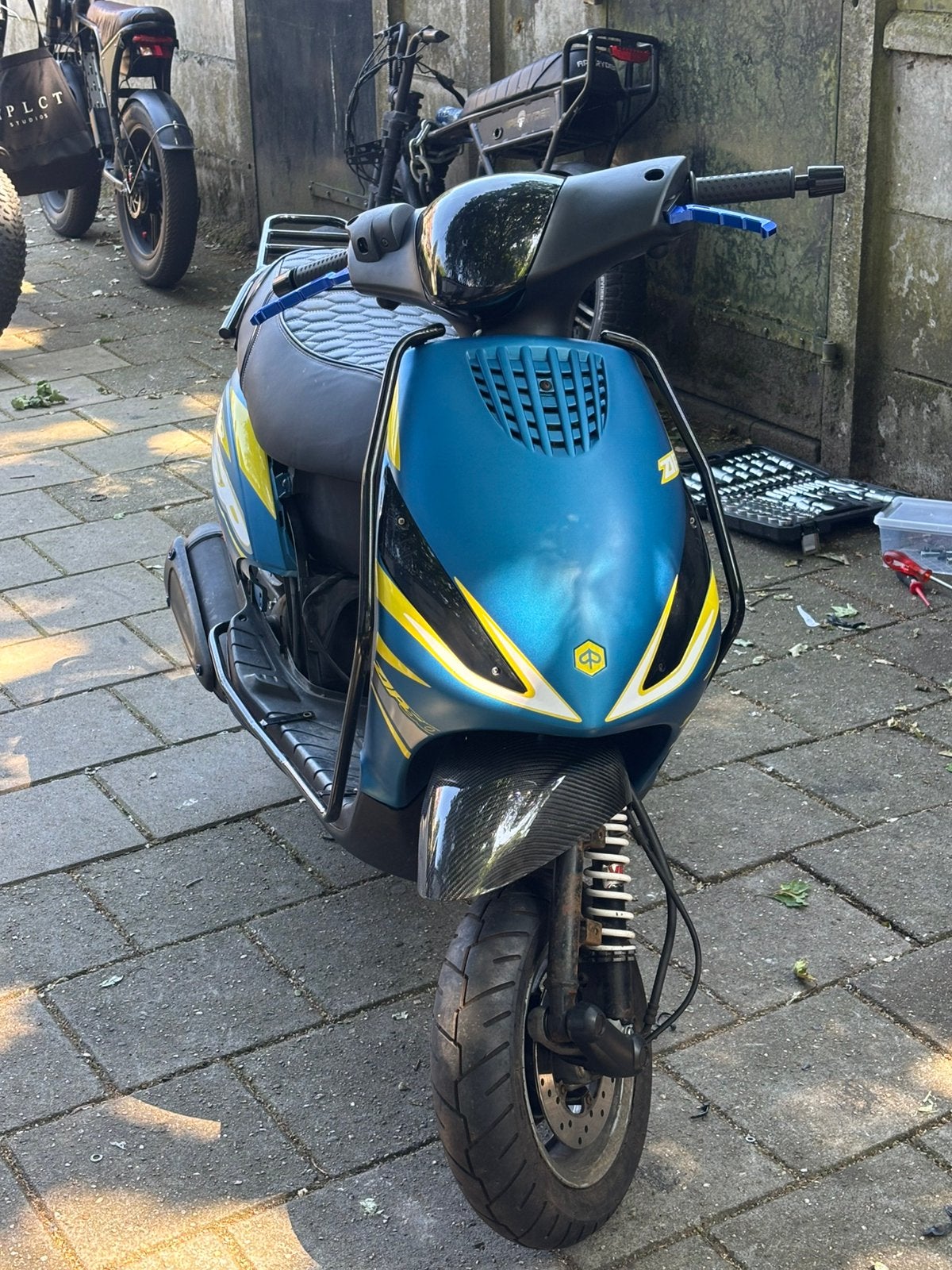 piaggio zip brom 125cc stage2 AC SKR, Fietsen en Brommers, Scooters | Piaggio, Ophalen, Maximaal 45 km/u, Zip, 125 cc