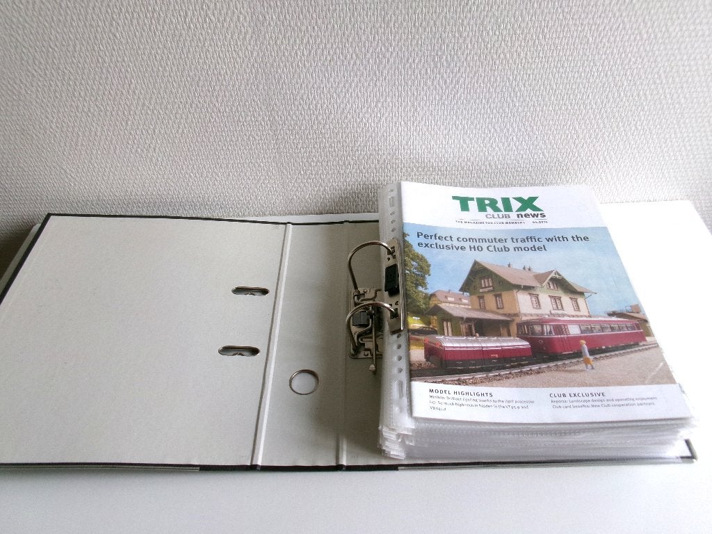 Meerdere Jaargangen Trix Club News (Duitstalig), Wisselstroom, Trix, Zo goed als nieuw, Boek, Tijdschrift of Catalogus