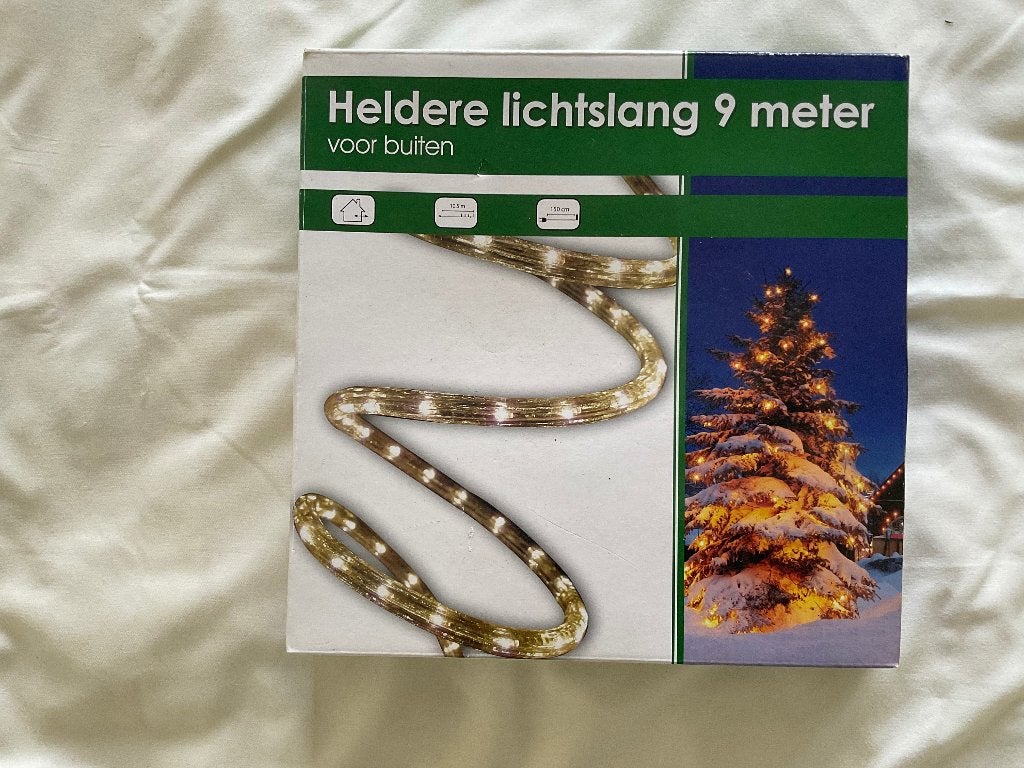 Lichtslang 9 meter voor buiten, Ophalen of Verzenden, Nieuw