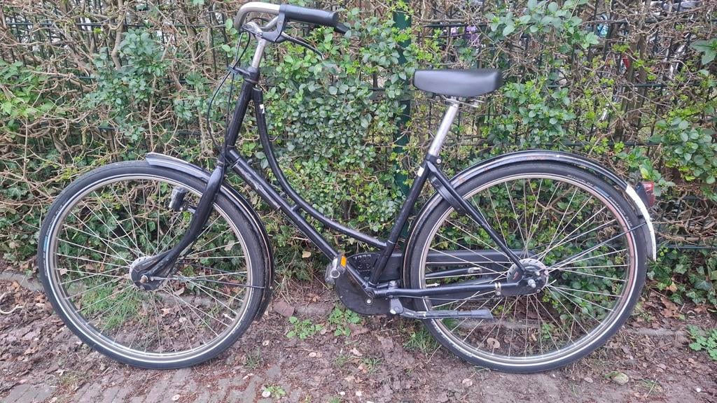 Omafiets met handremmen, Ophalen, Onbekend, 50 tot 53 cm, Handrem