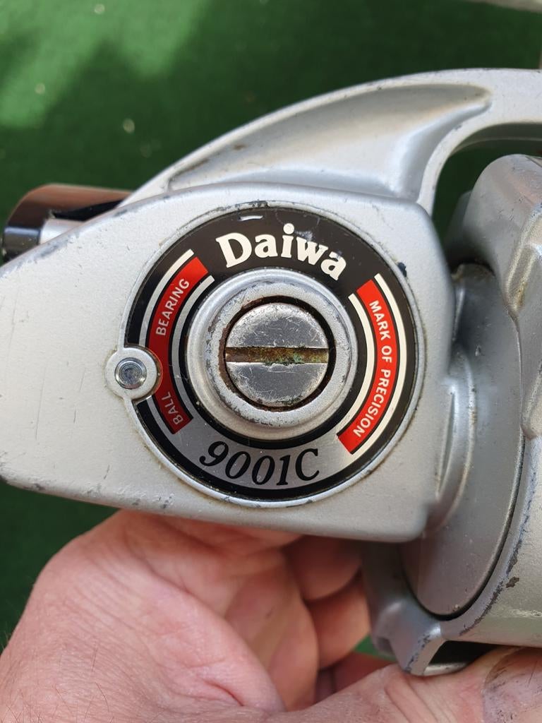 Daiwa 9001c M Molens Made in Japan 2 stukken Prijs is per st, Ophalen of Verzenden, Gebruikt, Molen
