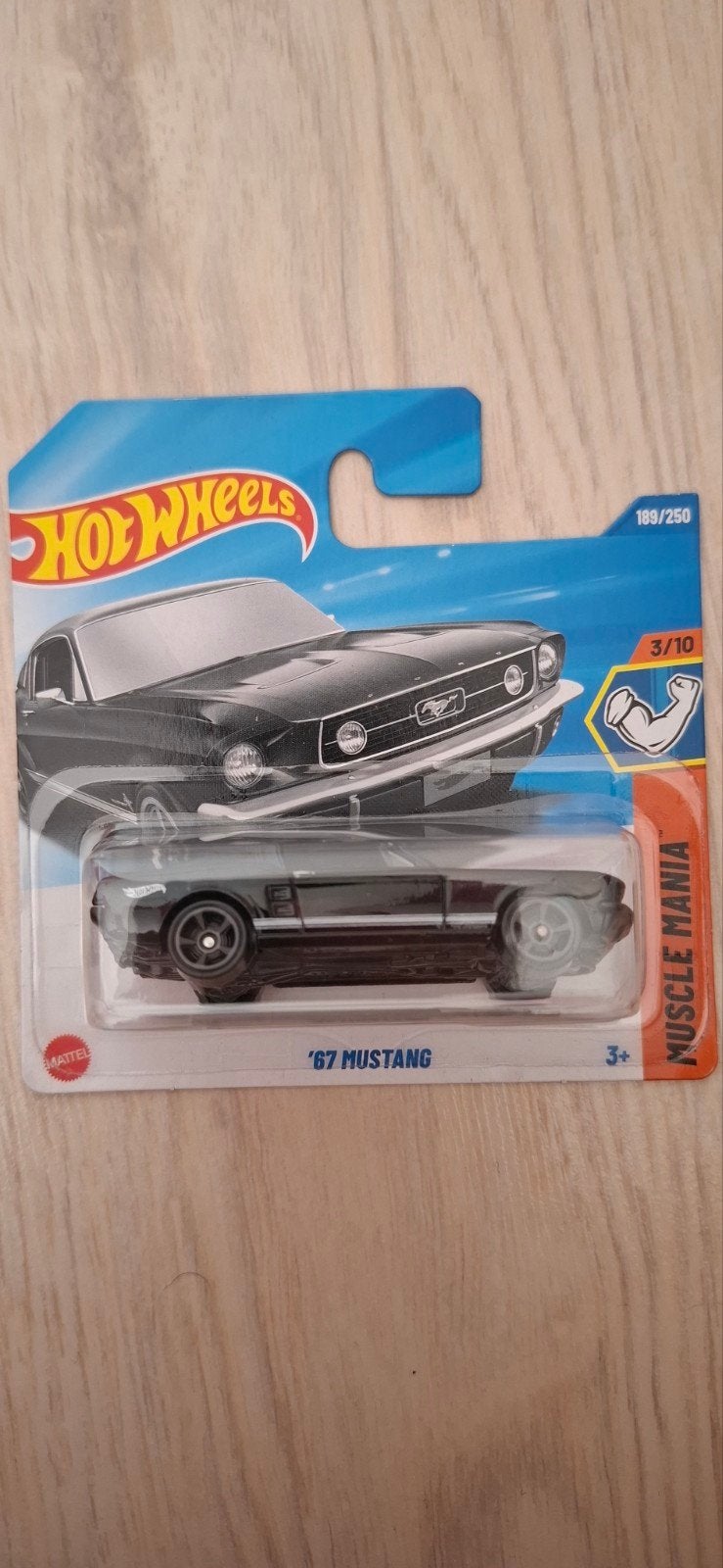 Hot Wheels '67 Ford Mustang Muscle Mania, Ophalen of Verzenden