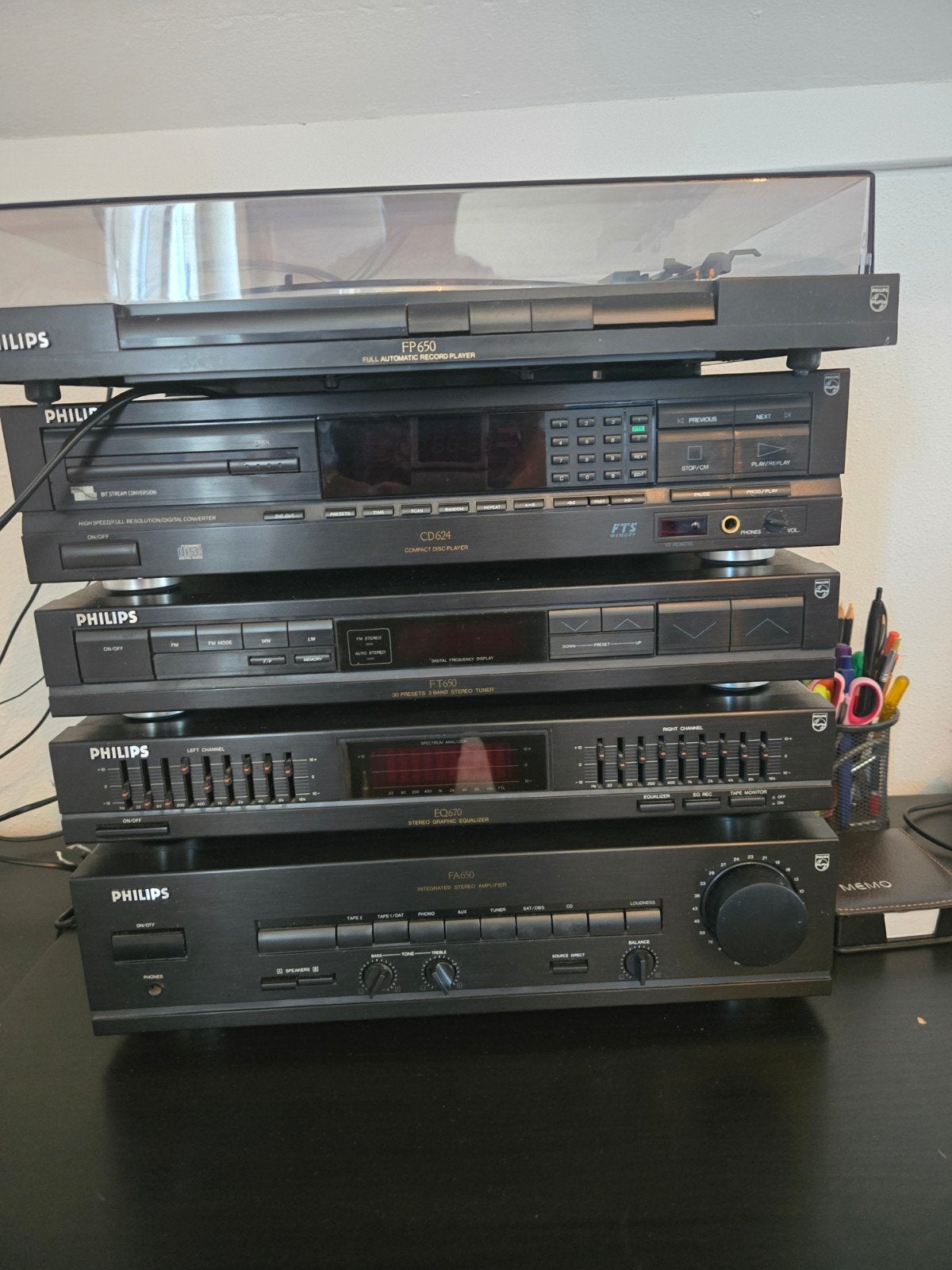 philips stereo toren, Audio, Tv en Foto, Ophalen of Verzenden