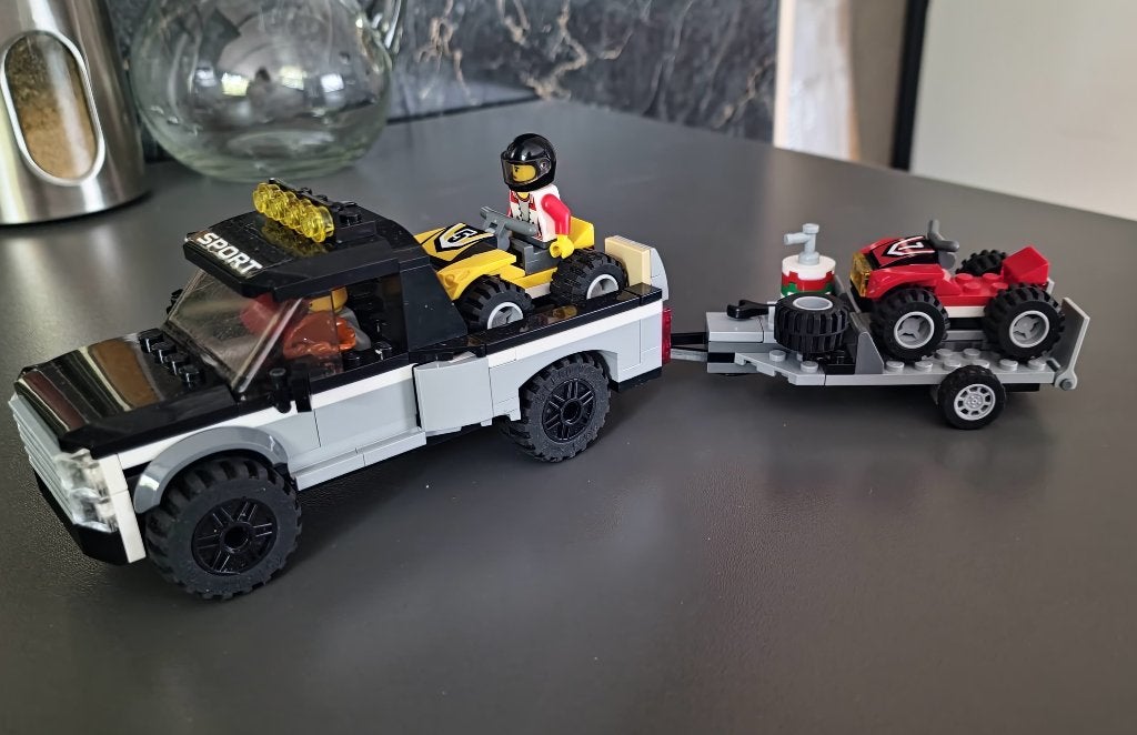 LEGO 60148 - ATV Raceteam, Lego, Ophalen of Verzenden, Compleet, Complete set
