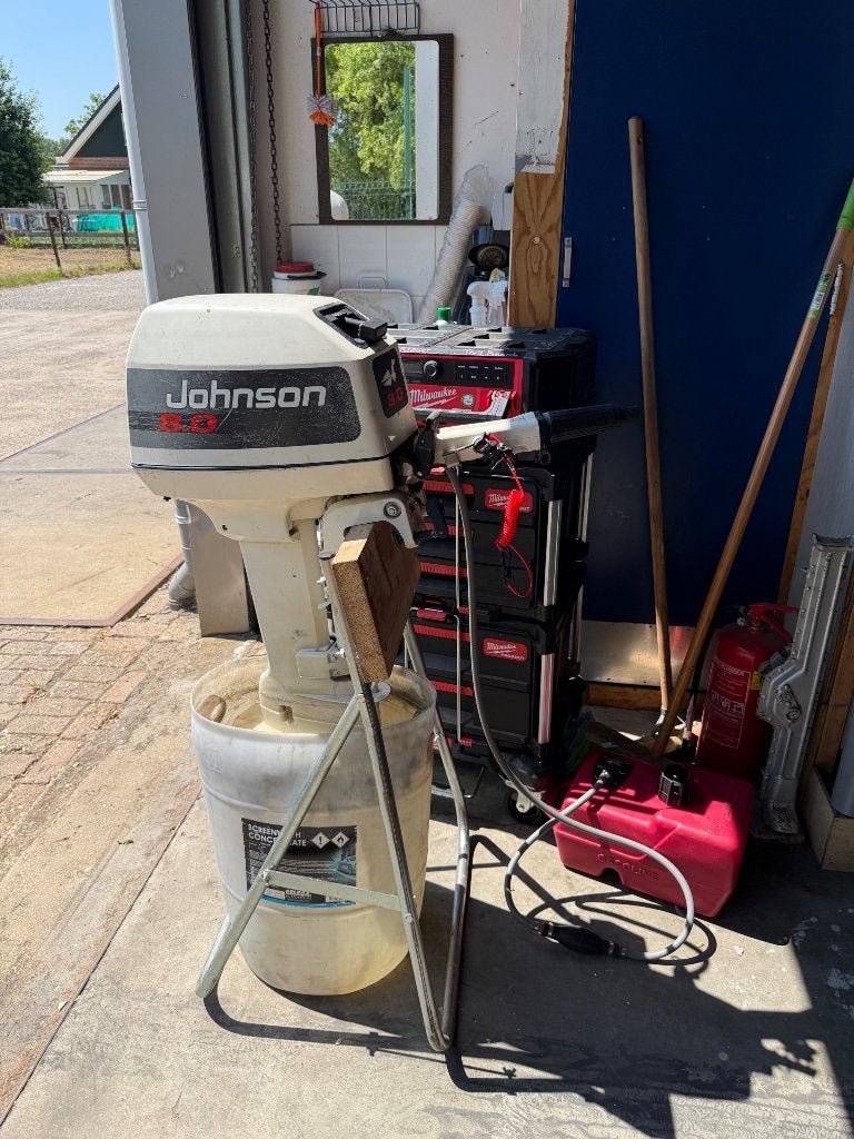 8pk Johnson, Gebruikt, Buitenboordmotor, Overige materialen, Overige typen