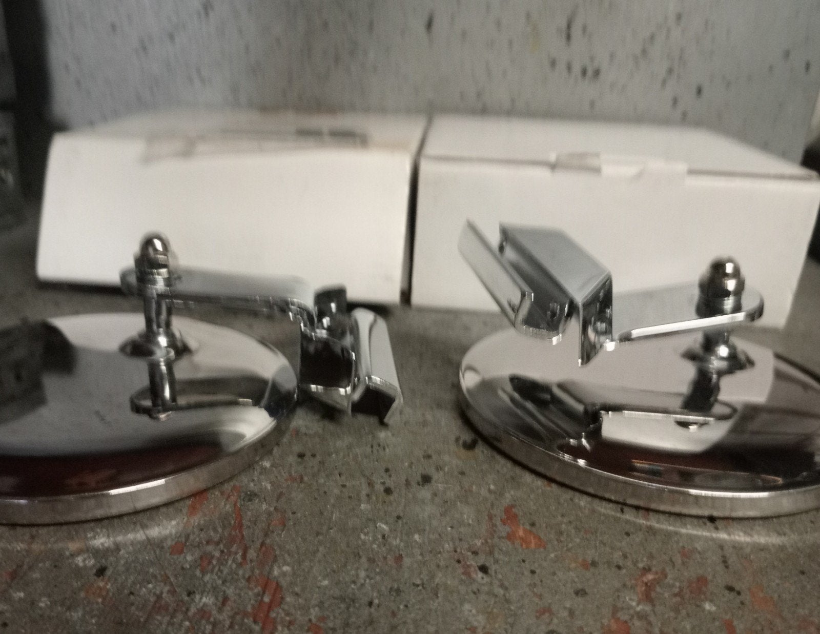 Oldtimer Spatbord Spiegels Set van Twee, Ophalen of Verzenden