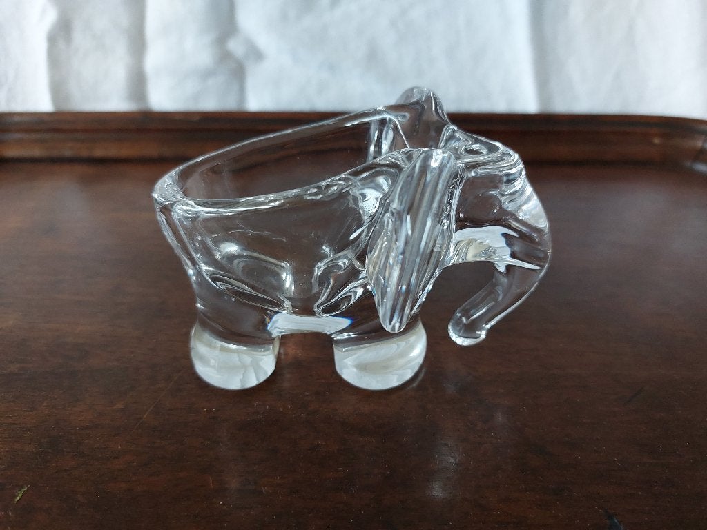 Kristallen olifant van Art Cristal Vannes le Chatel, Ophalen of Verzenden