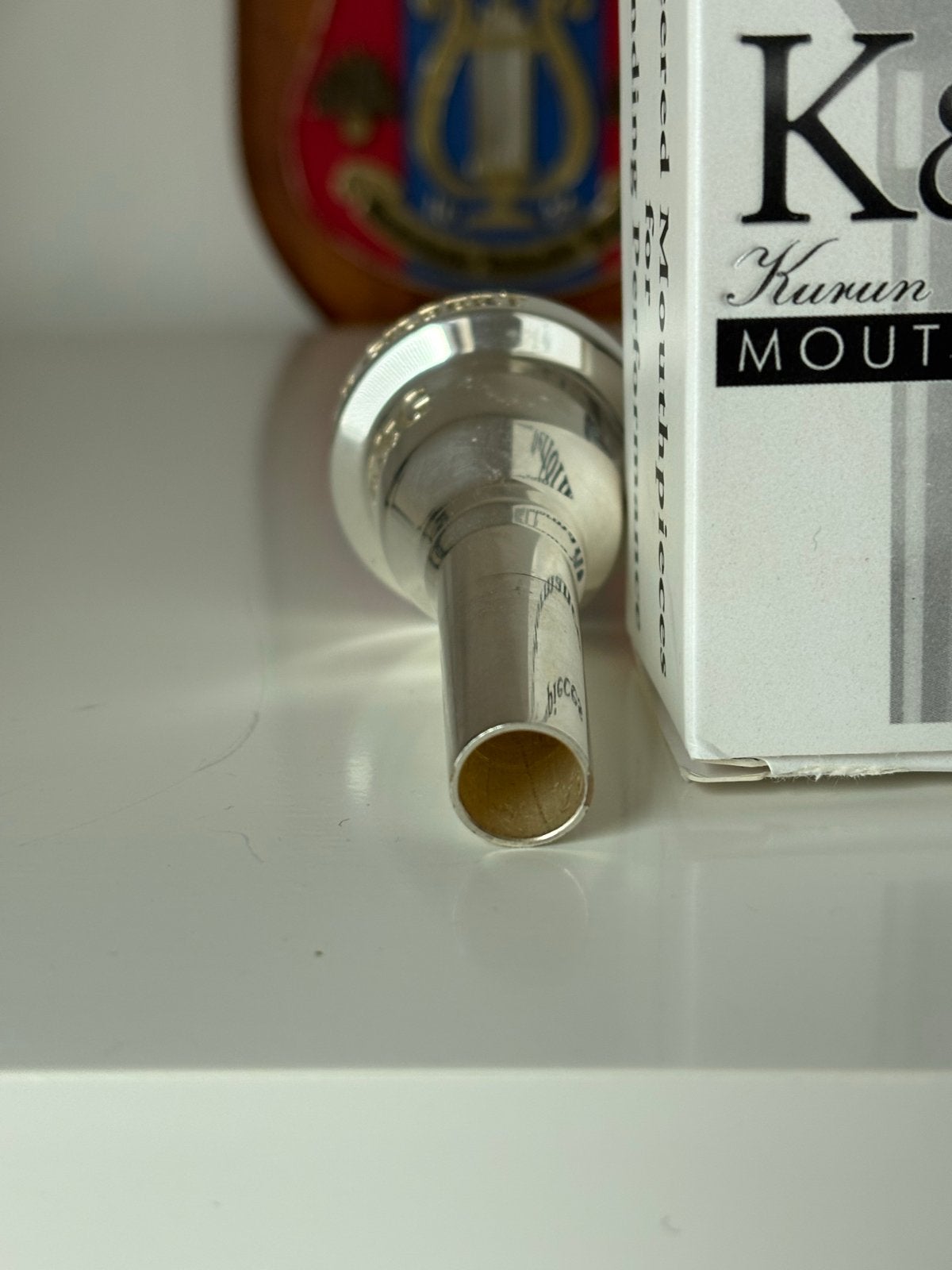 K&G 3.5D Euphonium Mondstuk - Groot model, Ophalen of Verzenden, Gebruikt, Koperblazer
