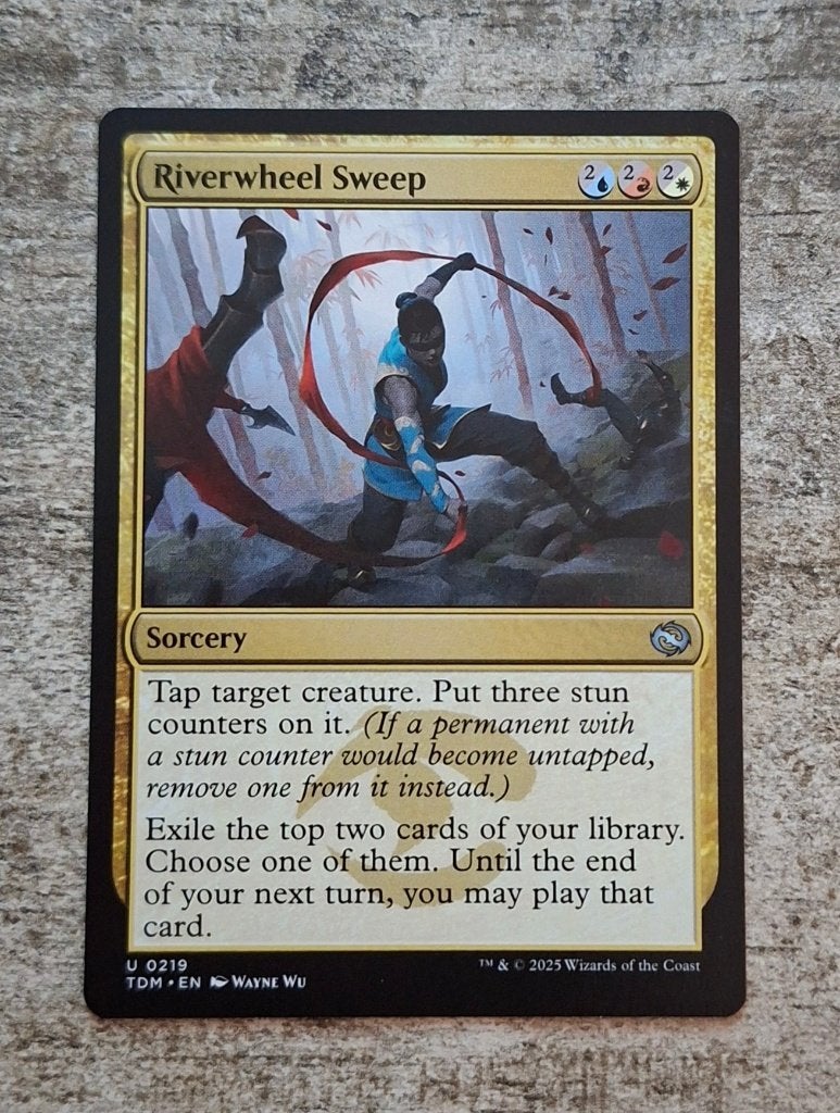 Riverwheel Sweep - Magic the Gathering, Verzenden, Gebruikt, Losse kaart